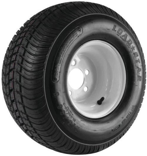 Kenda Trailer Tire/Wheel Assembly 4Ply Rated/Load Range B 215/608 5 Hole 3H270