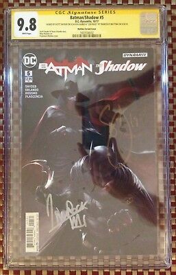 Batman / Shadow #5 MATTINA VARIANT Cover CGC SS 9.8 Snyder, Mattina
