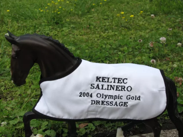 KELTIC SALINERO embroidered blanket for Breyer Olympic Olympics DRESSAGE horse