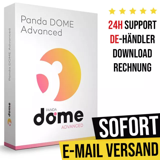 Panda Dome Advanced 2024 | 1PZ, 3PC, 5PC, 10PC, utenti illimitati | 1, 2, 3 anni