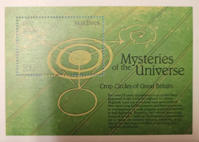 Maldives Mysteries Of The Universe Stamp Set (16 Stamps Per Set)