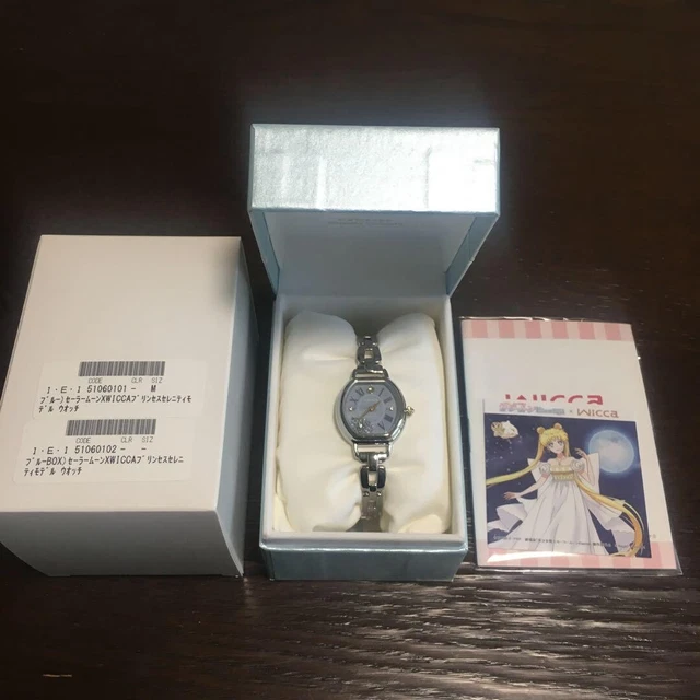 Sailor Moon Eternal x wicca Collaboration Watch Princess Serenity Model Blue