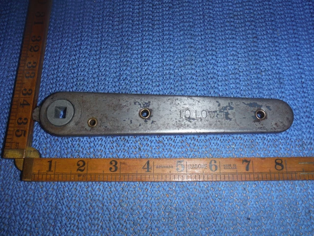 Vintage Ratchet Jack Handle Raise Lower Fits Lotus Elan +2 Tool Kit