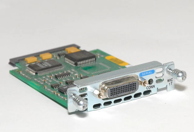 CISCO WIC-1T SERIAL WAN Interface Card CCNA CCNP DCE DTE 6MthWty TaxInv ...