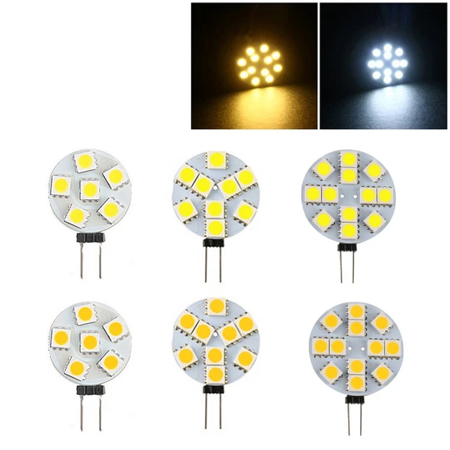 High Performance G4 LED Light Bulbs Pack of 10 Dimmable Lamps for DC 12V