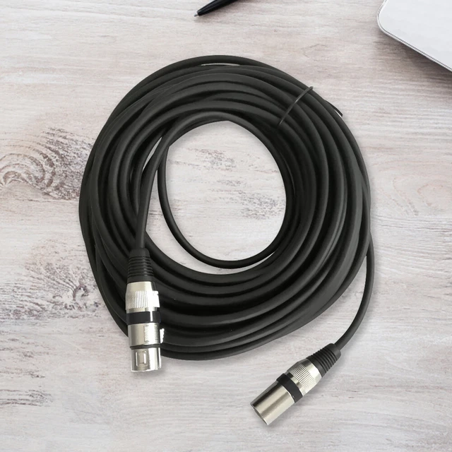 5m/10m/15m/20m schermato rame 3pin XLR maschio XLR femmina microfono microfo