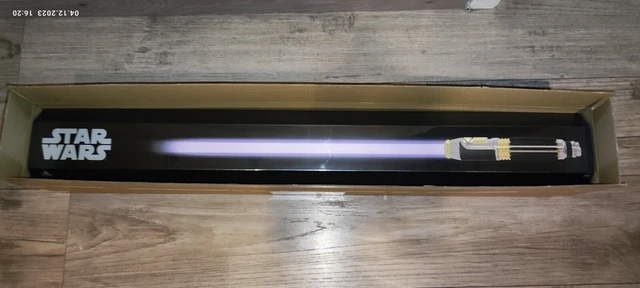 Star Wars Mace Windu Legacy Galaxy Edge Collectible spada laser NUOVO IMBALLO ORIGINALE RARO