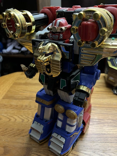 Figurine Power Rangers Zeo Deluxe Megazord DX - Bandai 1996 - Vintage Classique