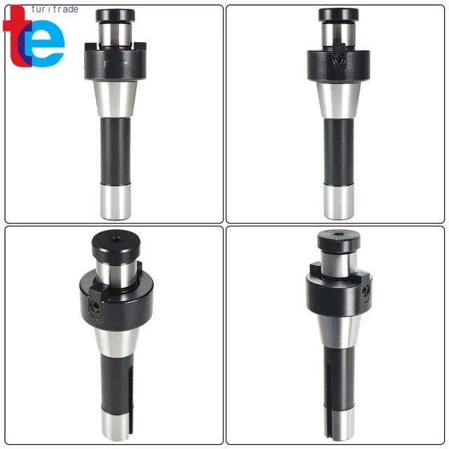Hardened 1" R8 Shank Shell Milling Arbor Adapter Holder For Bridgeport Type