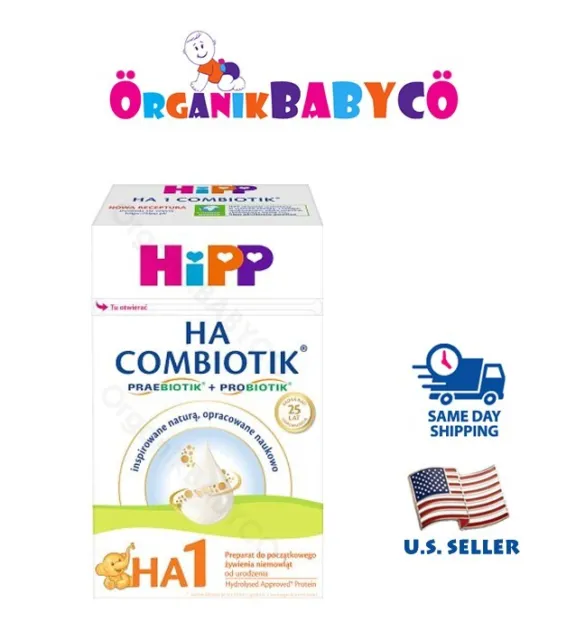 HiPP HA1 HYPOALLERGENIC Infant Formula FROM DAY 1 600g FREE Shipping! 2