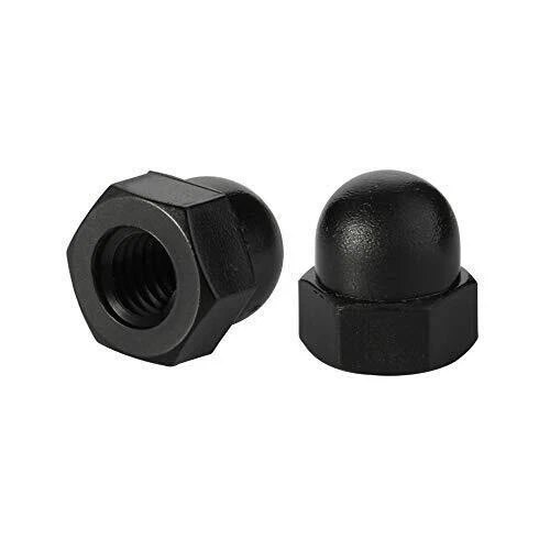 Nylon Plastic Acorn Protective Cover Hex Cap Dome Nut 3/8