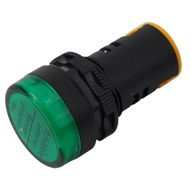 Professionell Anzeiger Signal Lampe LED Lampe Panel Halterung Rund Knopf Form