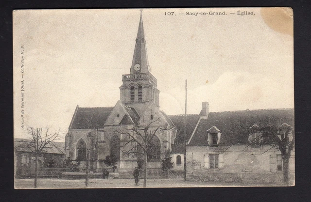 ORLÉANS 45 CATHÉDRALE Eglise Sainte-Croix CPA animée écrite à Melle