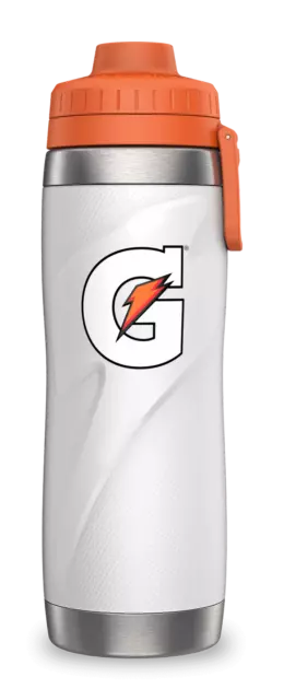 Gatorade Stainless Steel 26oz Bottle - White