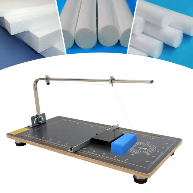 30W Hot Wire Foam Cutter Working Table Tool Desktop Styrofoam Cutting Machine US