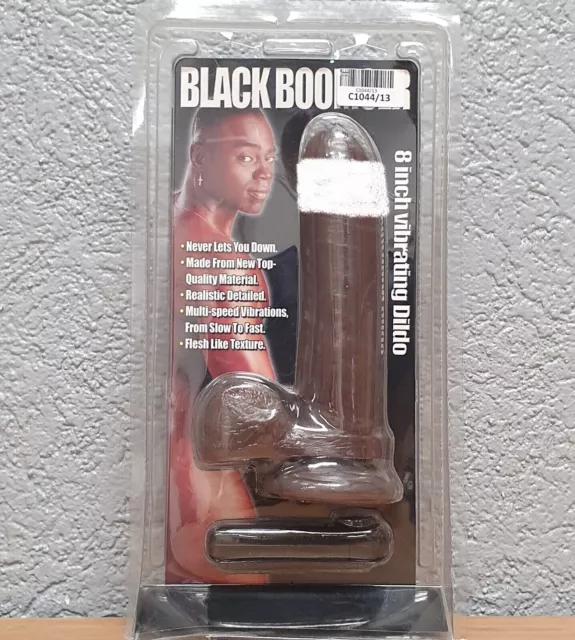 Gode Black Boomser Ultra Réaliste Vibrant Dildo Matériel Haut de Gamme Anal