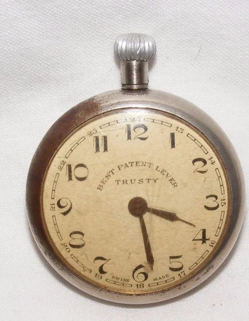 Best patent on sale lever pocket watch