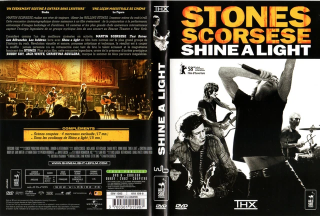 DVD - SHINE A LIGHT - Rolling Stones - Martin Scorsese