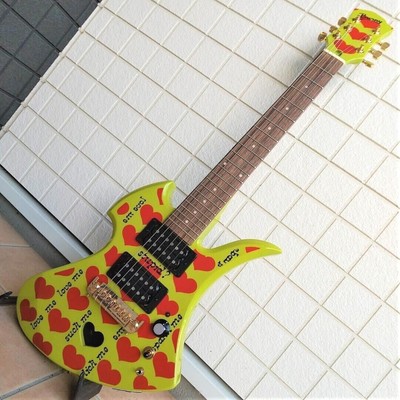 FERNANDES HIDE GREEN Heart Jr. Burny Gh Mg-Jr Used F/S $902.20 