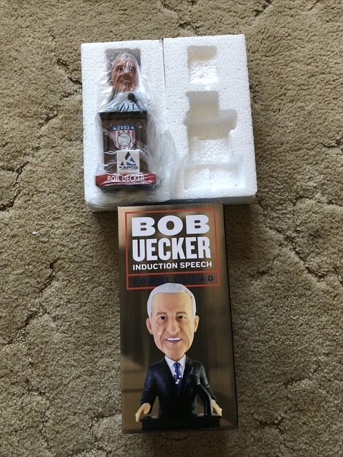 Bob Uecker Milwaukee Brewers Lakeshore Chinooks Induction Speech Bobblehead New