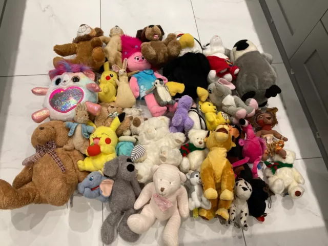 Massive soft toy bundle over 30 toys