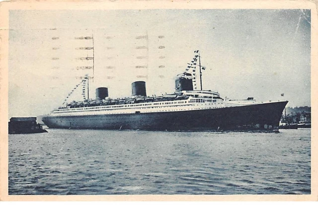 BATEAUX - SAN50968 - "Normandie" de la Compagnie Générale Transatlantique - A