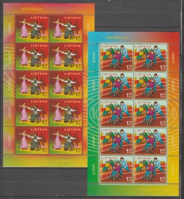 S35999 Lietuva Lithuania 2006 Europa Cept MNH MSx2 Integration