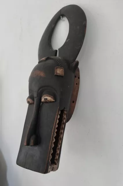 African mask in wood Senufo ivory coast  Afrikanishe kunst masque africain bois