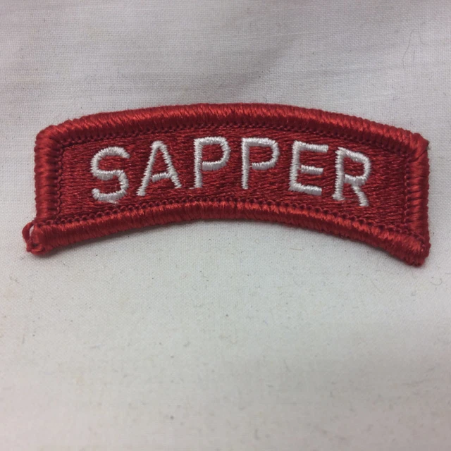 Patch Tactique Multicam Sapper Army Engineer – Brodé, Fermeture Hook, Pour équipement Militaire, Airsoft, Collection - 3