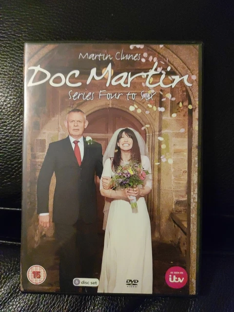 DOC MARTIN SERIES 4 to 6 DVD Boxset, 6 Discs, Martin Clunes in ITV show ...