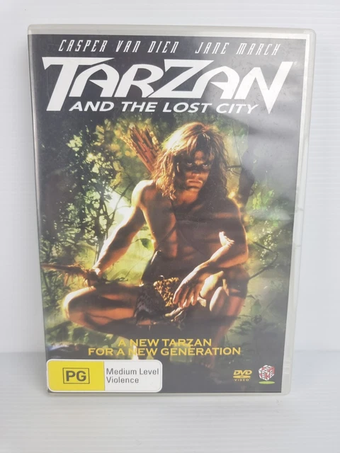Tarzan And The Lost City DVD 1999 Casper Van Dien RARE