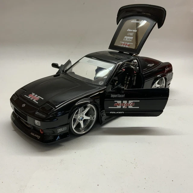 JADA NISSAN 240 SX 1/24 scale HKS Graphics extremely rare