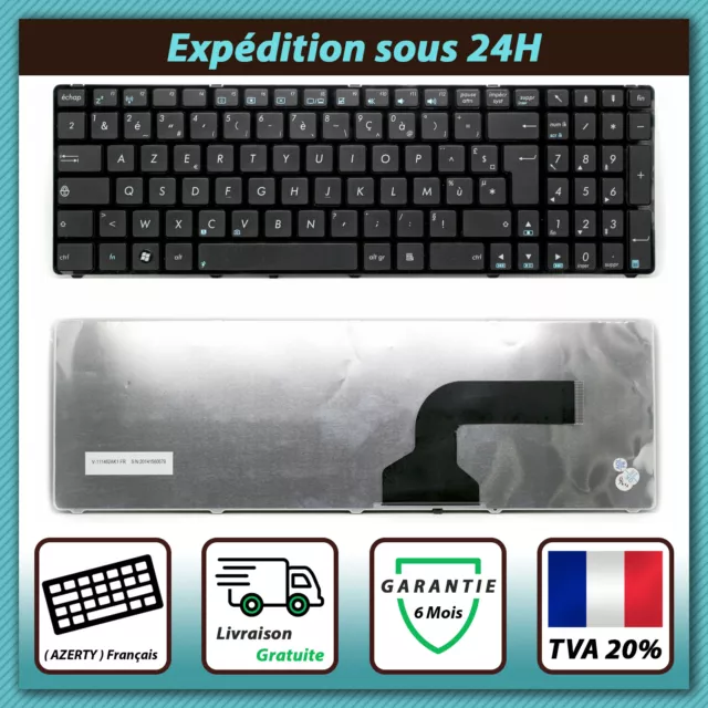 Clavier Français Azerty Pour Asus X53Sk / X53Sm / X53Sv