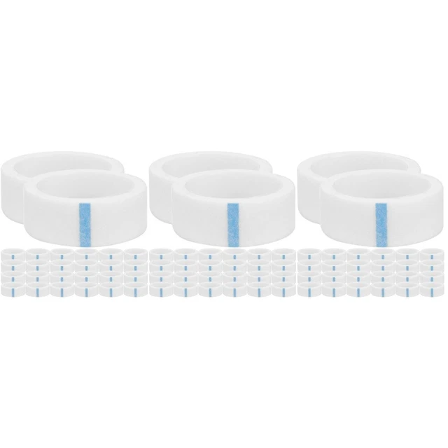 60 rouleaux Roule d'extension des cils adhésifs