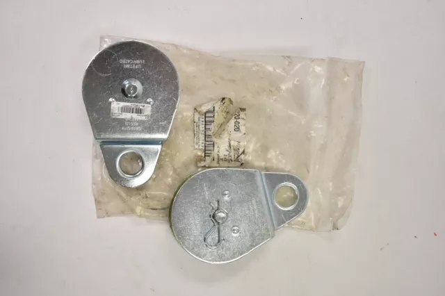 National Hardware Fixed Eye Single Pulleys 3" 2 Pack Zinc Plated N220-020