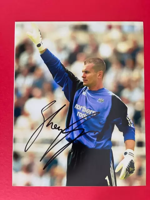 Shay Given - Former Newcastle Footballer -  Excellent Signed Photograph