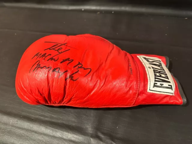 HECTOR "MACHO" CAMACHO AUTOGRAPHED BOXING GLOVE left hand