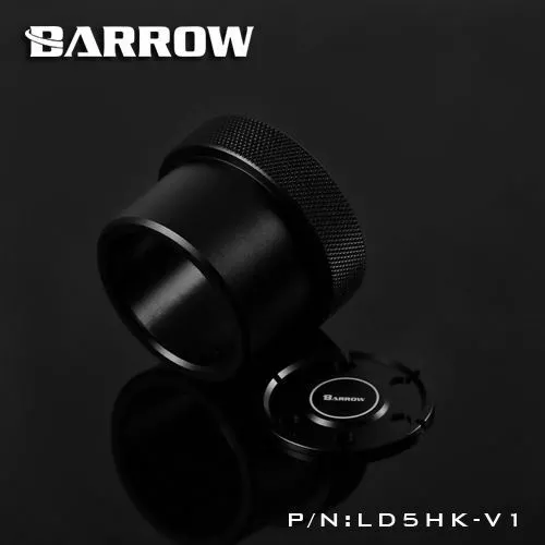 Barrow D5 Pump Mod Kit Screw Ring Top Kit - Black