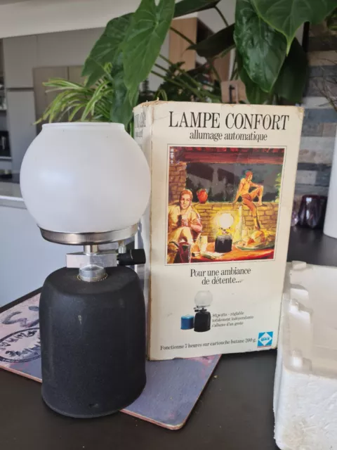 Vintage Camping Gaz Lamp, LUMOGAZ C200 Confort Lamp, Outdoor Lanterne  camping gaz