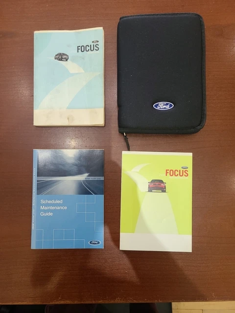 2008 Ford Focus Owner's Manual Set OEM