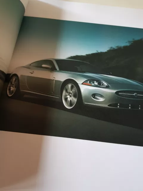 Jaguar The NEW XK Large Format Sales Brochure Coupe & Convertible 3