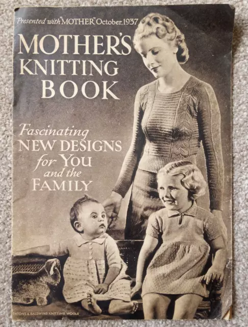 Mutters Strickbuch, Oktober 1937