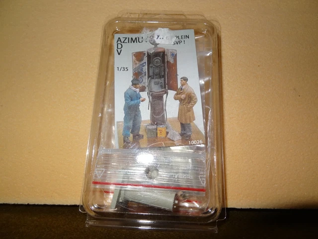 Panhard Aml 60 Maquette Maquette Militaire Azimut Production ADV 1/35 Panhard AML 60 - Kit Occasion Maquette Véhicule Militaire