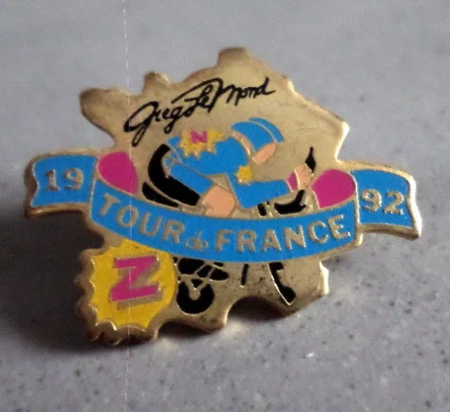 Pin's Cyclisme Tour de France 1992 Greg Lemond / sponsor Z