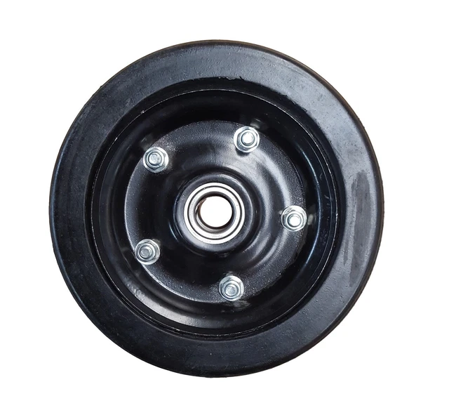 HEAVY DUTY FINISHING Mower Wheel c/w Greaseable Bearings Commercial £78