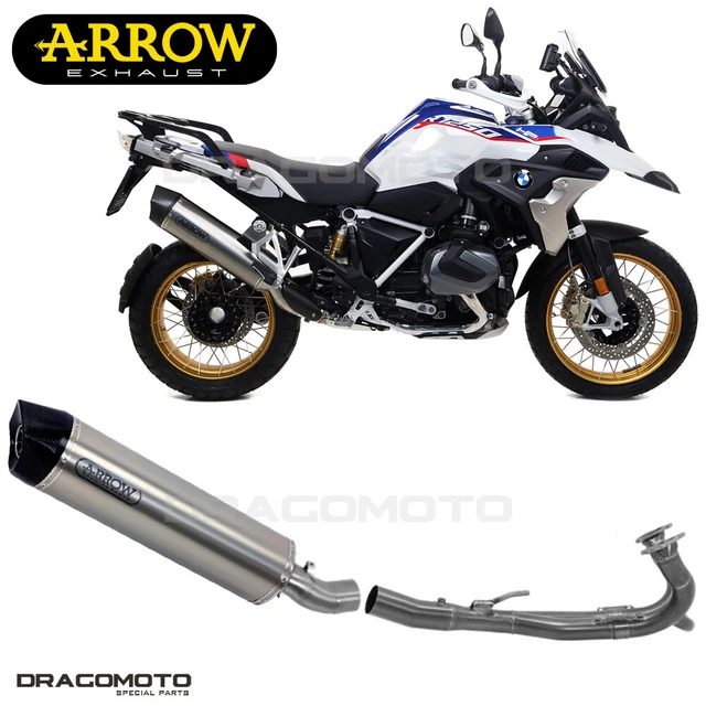 FULL EXHAUST BMW R 1250 GS 2021 2022 ARROW TT Titanium CC MAXI RACE ...
