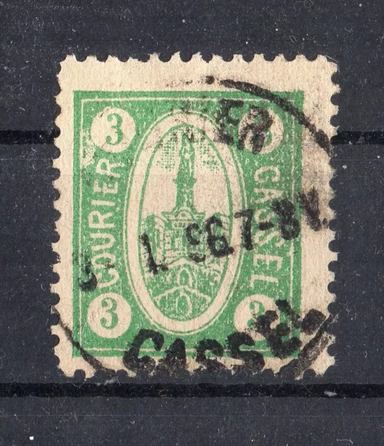 Privatpost COURIER KASSEL MiNr. 8 o (used)
