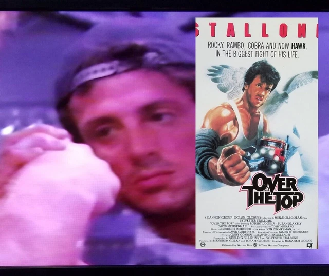 OVER THE TOP (1987 VHS) - Sylvester Stallone Jeep Wilson ARM WRESTLING ...