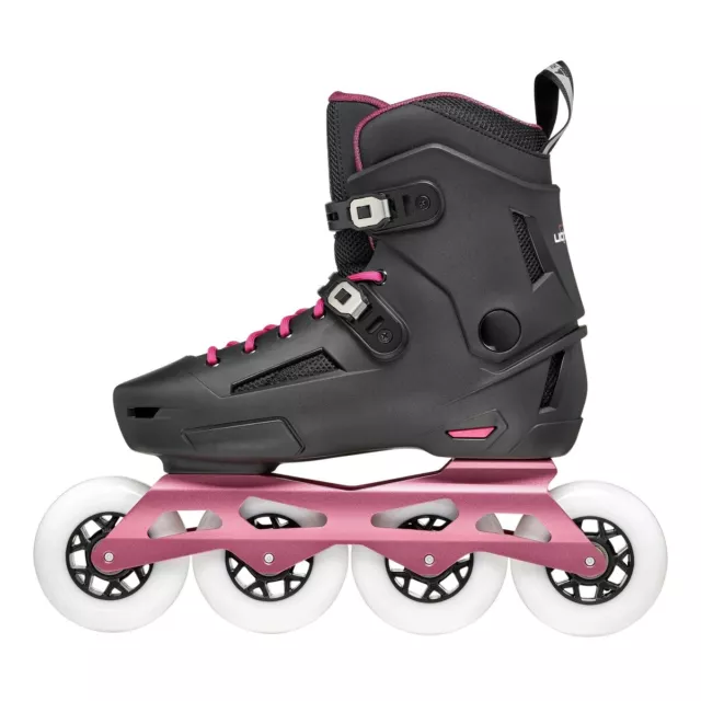 ROLLERBLADE Women's Lightning 90 Black/Sangria Inline Skates (07372200Q78)