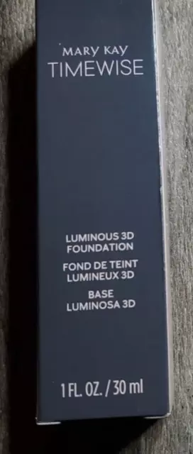 NIB Mary Kay Timewise Luminous 3D Foundation - "Ivory N160"